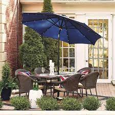 Find great deals on ebay for outdoor patio dining sets with umbrella. Spruce Hills 7 Piece Outdoor Dining Set Lowe S Canada