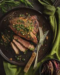 Calories, 690 kcal (2889 kj). Grilled Veal T Bone Steaks With Herby Garlic Grilling Oil Ontario Veal Appeal