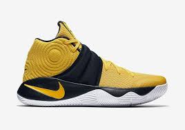 Black And Yellow Basketball Shoes Nike Kyrie 2 Mens Basketball Shoes 13 Tour Yellow Black White 819583 701 Nike Basketballshoes Nike Kyrie Hot Sneakers Nike