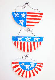 The bald eagle is our national bird; Celebrate 4th Of July With A Patriotic Craft Handmade Charlotte