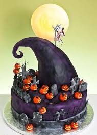 8 round vanilla sponge, buttercream filled cake covered in fondant/sugar paste. Geek Cake Friday Top 13 The Nightmare Before Christmas Cakes Kitchen Overlord