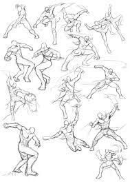 Martial Arts Posture Movement Drawing Art Reference Poses Figure Drawing Poses