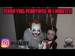 Pennywise of it wallpaper, balloon, clown, sewerage, stephen kings. Make Soaz Scary Again The Most Terrifying Pennywise Face Paint In 5 Min Youtube