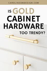 Get the best deals on gold drawer pull antique drawer pulls when you shop the largest online selection at ebay.com. Is Gold Cabinet Hardware Too Trendy Caroline On Design