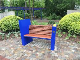 James' park has a lot of benches. Anniversary Bench