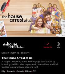 I just randomly watched three episodes of the television program under arrest on netflix. Kathniel Kadreamers On Twitter Celebrate Love With The House Arrest Of Us Available On Netflix This February Congratulations Thaou Fam Bernardokath Imdanielpadilla Thehousearrestofusnetflix Https T Co Of23ndmfqu