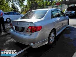 Vios, camry, avanza, innova, corolla altis, rush, yaris, hilux, wish, fortuner. Rm 35 800 2009 Toyota Corolla Altis 1 6 E