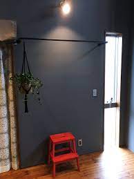 アイアン製物干しパイプ 観葉植物を吊るしてもおしゃれです 物干し 部屋干し アイアン 梅雨 洗濯物 インテリア 収納 インテリア 家具 物干し