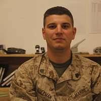 U.S. Marine Corps Sgt. Maj. Wesley O. Turner II, incoming