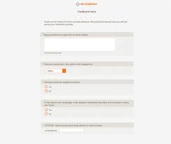 Customer satisfaction defines your customer happiness. Free Customer Feedback Form Template Sample Questions Sogosurvey