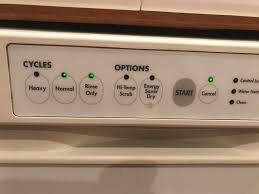 kitchenaid kudi01ilwh6 lights flashing