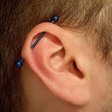 anatometal titanium straight barbell with titanium balls face skin treatment body exfoliator barbell