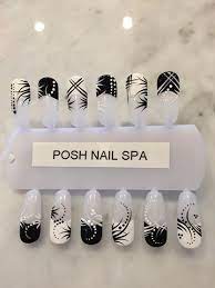 Nails Designs Posh Nail Spa Chic Nails Line Nail Art Nail Art Tutorial