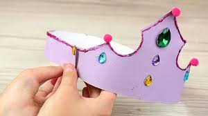 Draw a small line on tiana's cheek for her dimple. How To Make A Princess Crown 14 Steps With Pictures Wikihow