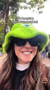 Mike Wazowski Pumpkin Paint Hat