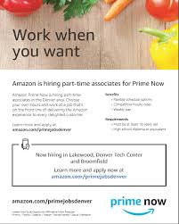 Apply now for sbi card prime to enjoy benefits like lounge access, birthday benefit, and more. Hiring Amazon Prime Now Associates Denverjobs