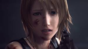 Square enix parasite eve the 3rd birtay aya brea cg cleavage monochrome .  yande.re HD wallpaper