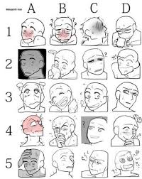 53 Ideas For Drawing Anime Faces Guys Drawing Expressions Drawing Meme Drawing Face Expressions