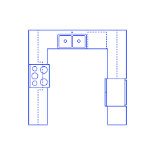 Start with the exact kitchen plan template you needâ€ not just a blank screen. Kitchen Layouts Dimensions Drawings Dimensions Com