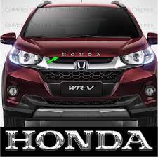 CarMetics Honda 3D Letters (3D Logo Name Alphabets Chrome Exterior  Accessories) for Honda City WRV Amaze � Chrome Finish � 1.4 Inches Medium �  1 Set : Amazon.in: Car & Motorbike