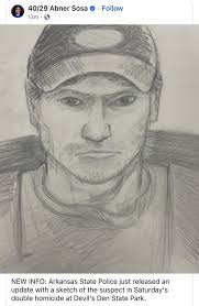 Sketch of Devil's Den Murderer Released : r/bentonville