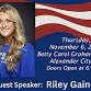 Tallapoosa GOP Evening with Riley Gaines event image