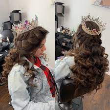 6 Popular Hairstyle Ideas For Quinceaneras Quinceanera Hairstyles Sweet 16 Hairstyles Hairstyles For Quinceanera Quince Hairstyles Hair Styles