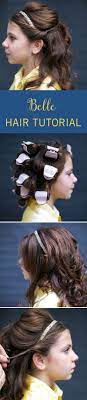 Turn Your Little Princess Into The Belle Of The Ball With This Simple Hair Tutorial This Beauty Disney Princess Hairstyles Princess Hairstyles Belle Hairstyle
