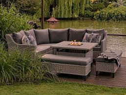 Maybe you would like to learn more about one of these? Leisuregrow Oslo Large Square Modular Corner Sofa With Firepit Nordic Grey Crownhill