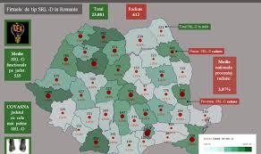 Pentru majoritatea oraselor puteti sa vedeti si imagini. Harta Interactiva Cluj Judetul Cu Cele Mai Multe Firme Tip Srl Debutant La Mia De Locuitori