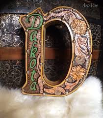 Mcdermott has made a long career carving letters in wood. 24 Tooled Letters Ideas Leather Tooling Leather Craft Leather Projects