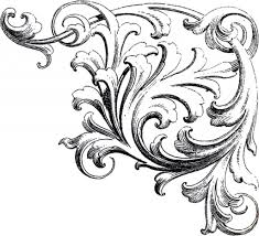 10 Free Corner Designs Ornament Drawing Ornaments Image Baroque Ornament