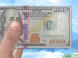 100 dollar bill und mehr! Einen 100 Us Dollar Schein Auf Seine Echtheit Prufen Wikihow