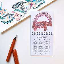 Mini Wall Calendar 2023