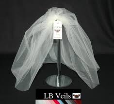 wedding veil ivory veil plain veil shoulder length short bouffant waist length any colour any length white veil lb veils 161 uk