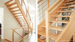 Guide to cable railings or wire rope guardrails: Benefits Of Horizontal Railing Specialized Stairs Edmonton Kelowna