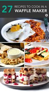 25 Genius Waffle Maker Recipes Waffle Maker Recipes Waffle Iron Recipes Food