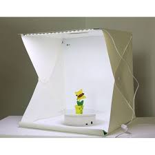 Wholesale Led Folding Lightbox Photo Studio Led Desktop Studio Portable Photography Lightbox Button Type From China