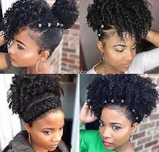 Check out these 50…yes 50 best natural hairstyle for women below and update your looks today. Follow Lavishcoils For More Natural Hair Pins Natural Hair Style Curly Hair Styles Naturally Natural Hair Styles Prom Hairstyles For Short Hair