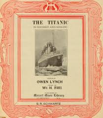 the sinking of the titanicin words
