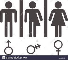 Gender Symbol Mann Und Frau Symbol Isoliert Minimalem Design Wc Symbol Leitung Umriss Vektor Zeichen Linear Style Piktogramm Isoliert Auf Weiss Stock Vektorgrafik Alamy