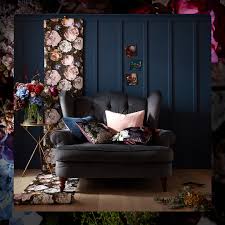 Where do you spend the most time in your home? Autumn Winter Trends Dark Florals Sofological
