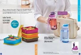 Zdaj lahko naročite svoje priljubljene tupperwarove izdelke na spletu tako, da se registrirate kot nova stranka na naši platformi. Hari Terakhir Katalog Promo Tupperware Agustus 2020 Ada Kotak Makanan Botol Minum