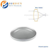 Dia 10mm Double Convex Lenses Biconvex Lens with Fused Quartz Gjs1 Glass