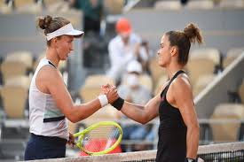 Tennis Barbora Krejcikova Beats Maria Sakkari Tp Reach 1st Grand Slam Final Vs Anastasia Pavlyuchenkova French Open 2021 Results Indiacom Sports