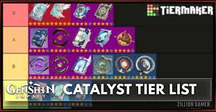 When the elemental skills or elemental bursts of character wielding this weapon hit opponents, that character gains a sigil of remembrance. Genshin Weapons Tier List Best Sword In Genshin Impact Tier List Zilliongamer The Ultimate Genshin Impact Tier List That Breaks Down Every Genshin Impact Character Their Abilities And How They