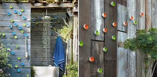 You don't need to be an artist to create these ocean paintings. 10 Diy Wall Art Projects For The Outdoors Garden Wall Decor Outdoor Wall Decor Garden Wall