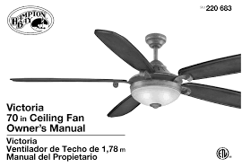 Indoor brushed nickel ceiling fan comes complete with light kit and a handy remote control. Hampton Bay Victoria Owner S Manual Pdf Download Manualslib