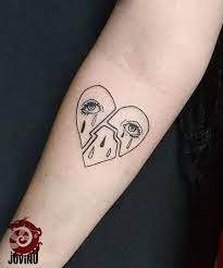 Broken Heart With Tears Tattoo Broken Heart Tattoo Broken Tattoo Broken Heart Tattoo Designs