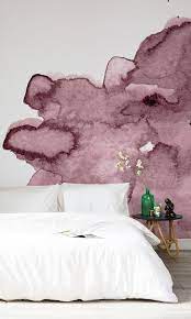 Wall Color Watercolor Brown Brown Color Watercolor Tapete Schlafzimmer Wandfarbe Tapeten Wandbilder